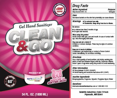 Pouch Label (Gel Sanitizer Label 1000 mL)